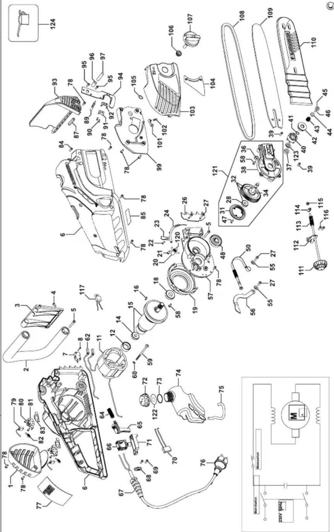 BLACK & DECKER GK2040T - GK1930T - GK1935T - GK1940T - GK2040T TYP. 1 - 1