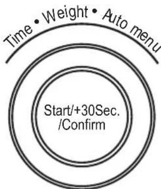 BLACK & DECKER MZ2310PG - Setting the clock - 3