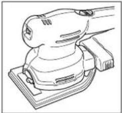 BLACK & DECKER KA110E - RETIRAR EVOLTAR A COLOCAR A PLACA DE LIXAR - 3