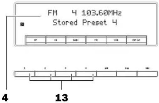 Teufel KB 62 CR - Uniquement FM : Enregistrer automatiquement la station - 1