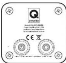 Q-ACOUSTICS Concept Centre - Conexión de un terminal - 1