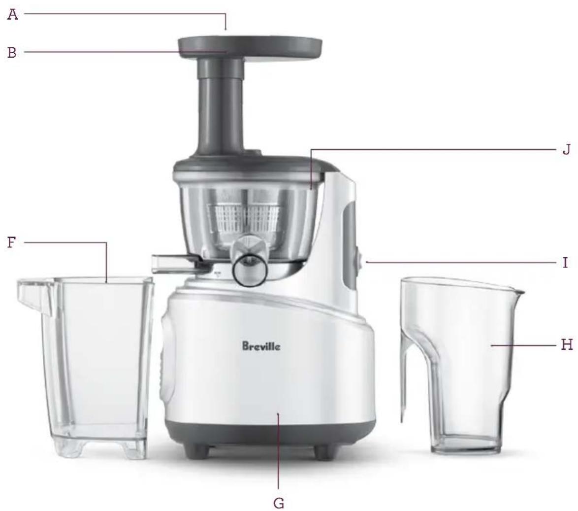 BREVILLE the Juice Fountain Crush BJS600XL - KNOW - 1