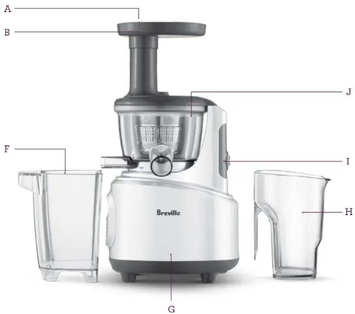 BREVILLE the Juice Fountain Crush BJS600XL - CONNAISSANCE - 1