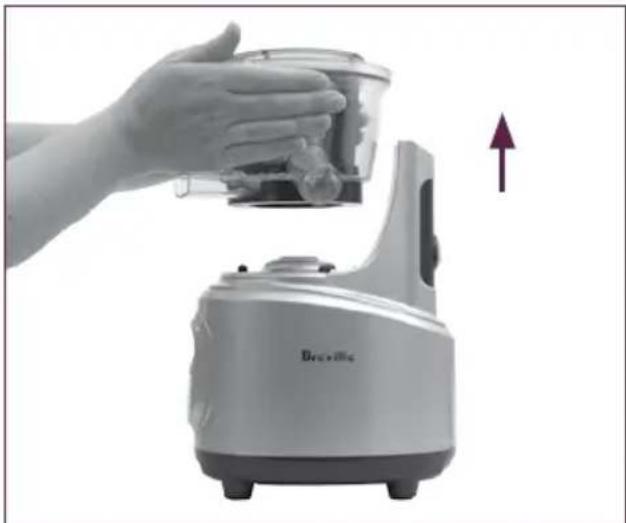 BREVILLE the Juice Fountain Crush BJS600XL - démONTAGE d'YOUTRE PROdUT BREvILLE - 2