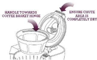 BREVILLE the YouBrew BDC550XL - Install the Coffee Basket - 1