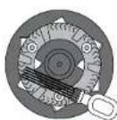 BREVILLE the YouBrew BDC550XL - CLEAnInG tHE GRInDInG BURRS AnD CoFFEE GRInDS CHUte - 3