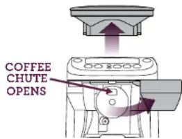 BREVILLE the YouBrew BDC550XL - CLEAnInG tHE GRInDInG BURRS AnD CoFFEE GRInDS CHUte - 1