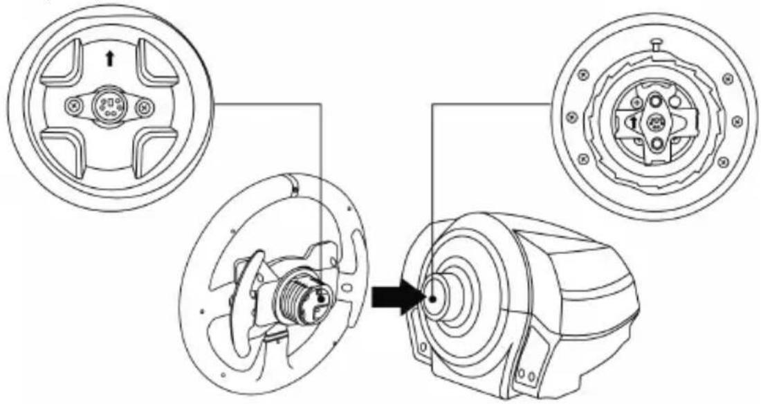 THRUSTMASTER Ferrari GTE Wheel AddOn - УСТАНОВКА РУЛЕВОГО КОЛЕСА FERRARI GTE НА БАЗУ - 1