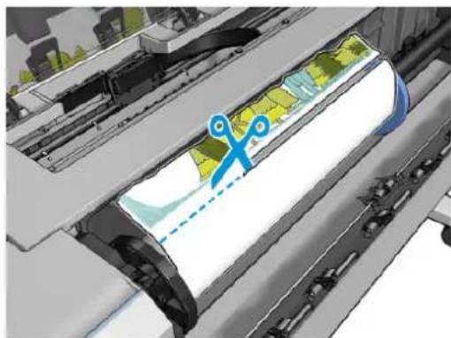 HP DesignJet T1530 - YnápxéI εμπλokón xαρτιού στο τúμnavo EKTúnω onc - 10