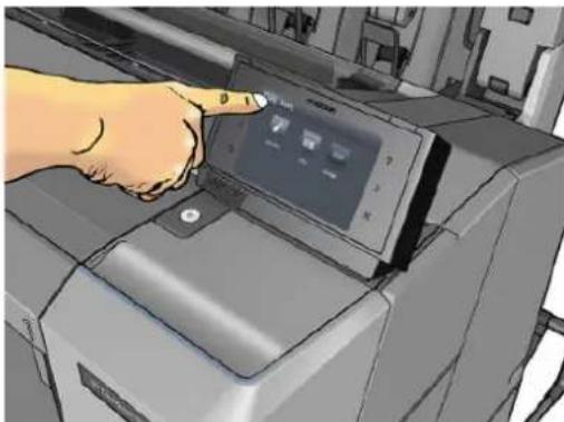 HP DesignJet T1530 - Mπροστινός πίνακας - 1