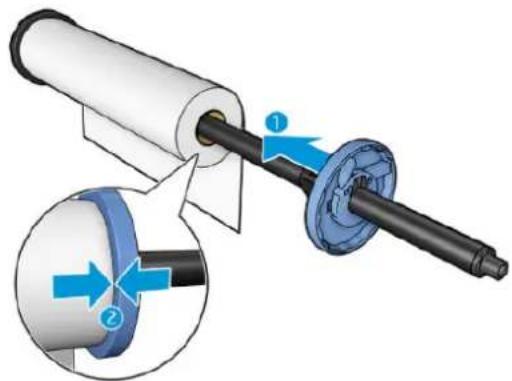 HP DesignJet T1530 - Tonoθέτηση poλού στου ἀξουα - 3