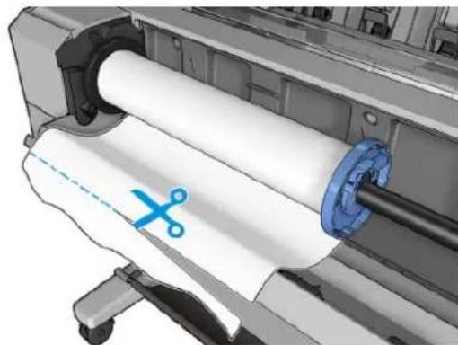 HP DesignJet T1530 - Tonoθέτησηρολού στου εκτυπωτή - 6