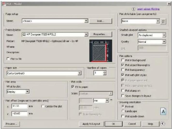 HP DesignJet T1530 - Ektúnωη από Autodesk AutoCAD - 4