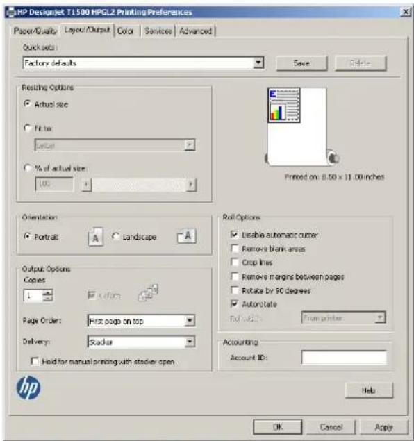 HP DesignJet T1530 - Ektúnωη από Autodesk AutoCAD - 8