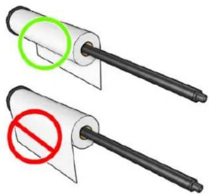 HP DesignJet T1530 - Tonoθέτηση poλού στου ἀξουα - 2