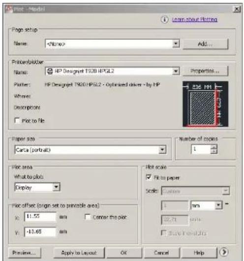 HP DesignJet T1530 - Ektúnωη από Autodesk AutoCAD - 3