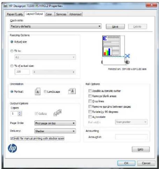 HP DesignJet T1530 - Mn autoupatn ektuunwog n e tn movadα otoiαe ncavoixtn - 1