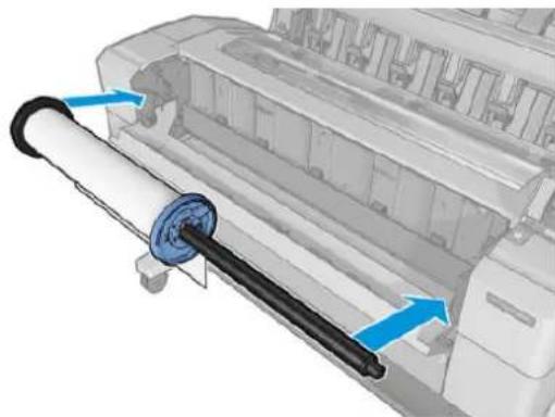 HP DesignJet T1530 - Tonoθέτησηρολού στου εκτυπωτή - 5