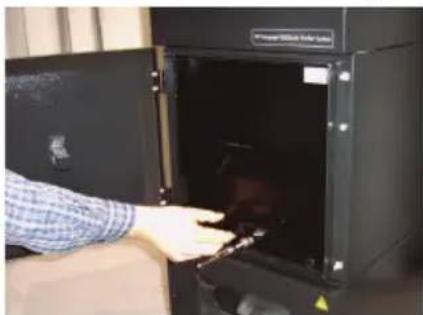 HP Designjet HD Pro Scanner - Desmontaje del/de los filtros antiguo/s - 3