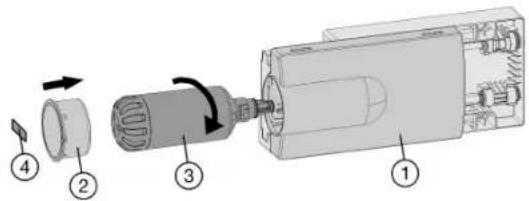 LIEBHERR CS 1360 - Retrait du filtré à eau usage : - 1