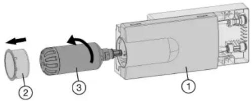 LIEBHERR CS 1360 - Replacing the water filter* - 1