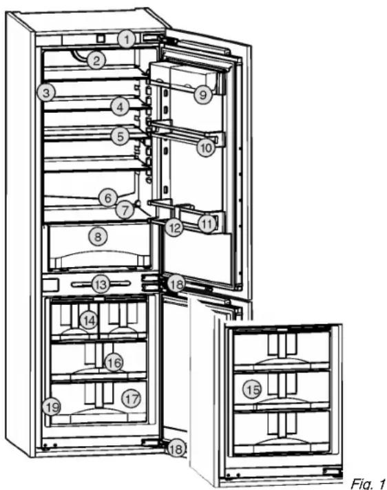 LIEBHERR HC 1080 - Overview of appliances and equipment items - 1