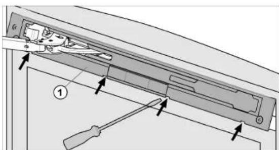 LIEBHERR CS 1311 - Remove upper soft stop damper - 1