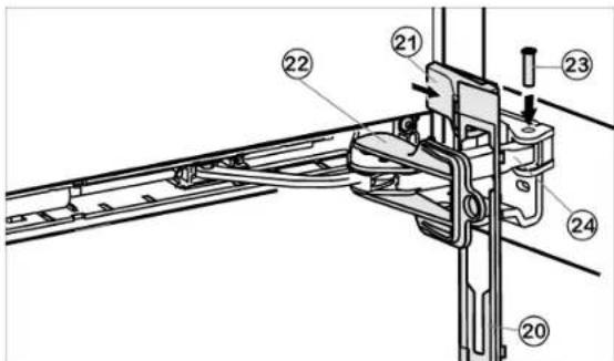 LIEBHERR CS 1311 - Fitting the lower soft stop damper - 2