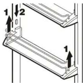LIEBHERR CS 1660 - Repositionnement des balconnets de porte - Figure 12 - 1