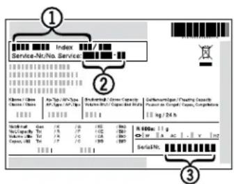 LIEBHERR CS 1660 - Information de l'appareil - 1