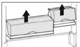 LIEBHERR HC 1021 - Déplacer les balconnets de contre-porte - 1