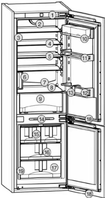 LIEBHERR HC 1070 - Diagrama del aparato y el equipo - 1