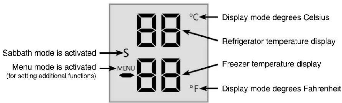 LIEBHERR CS 1640 - Freezer operating icons - 1