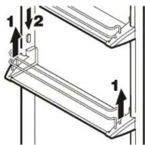 LIEBHERR CS 1640 - Repositionnement des balconnets de porte - Figure 8 - 1