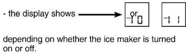LIEBHERR CS 1640 - How to activate the Ice Maker Vacation State - Figure 25 - 1