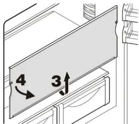 LIEBHERR CS 1640 - Retirer les étagères - Figure 11 - 1