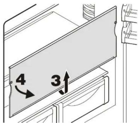 LIEBHERR CS 1640 - Removing the shelves - Figure 11 - 1