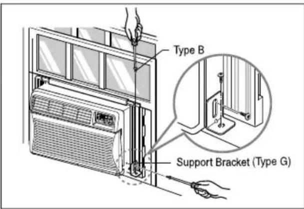 LG LW8013ER - Install the sash seal and sash lock - 2