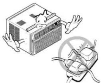 LG LW8013ER - Ne modifies pas la longueur du cordon d'alimentation. - 2