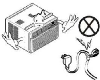 LG LW8013ER - Ne modifies pas la longueur du cordon d'alimentation. - 1