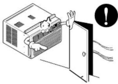 LG LW8013ER - Ne laissez pas que de I'eau coule sur les pieces electriques - 1