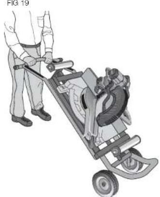 DEWALT DWX726 - PARA AJUSTAR LA ALTURA DE LA EXTENSION DEL SOPORTE PARA TAREAS (FIG. 18) - 1