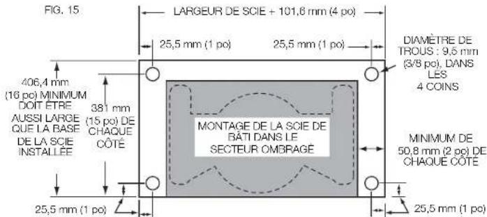 DEWALT DWX726 - INSTALLATION DE L'OUTIL (FIG. 13-16) - 3