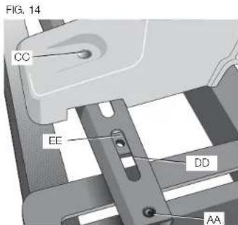 DEWALT DWX726 - INSTALACION DE LA HERRAMIENTA (FIG. 13-16) - 2