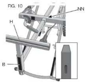 DEWALT DWX726 - ATTACHING THE EXTENSION WORK SUPPORTS (FIG. 9, 10) - 2