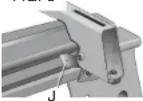 DEWALT DWX725 - Agrafe de positionnement verrouillable (Fig. 6) FIG.6 - 1