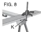 DEWALT DWX725 - Arrimage d'une piece a travailler (Fig. 8) FIG - 1