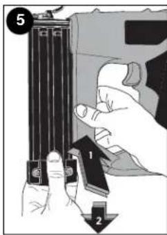 BLACK & DECKER FireStorm FS1802BNB - Loading the Tool (Figure 5) - 2