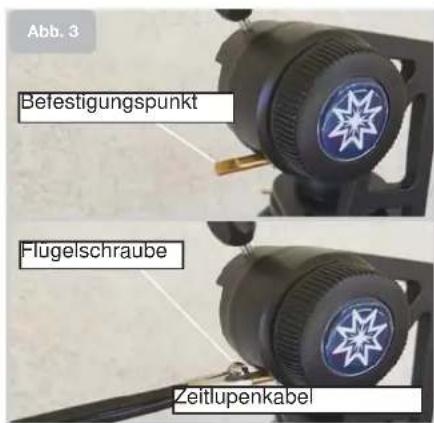 MEADE StarPro AZ - DIE ZEITLUPEN-STEUERUNG ANBRINGEN - 1