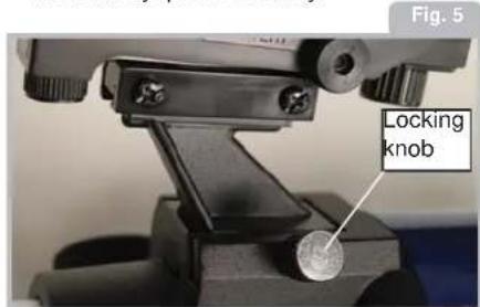 MEADE StarPro AZ - ATTACH THE DIAGONAL PRISM AND EYEPIECE - 1